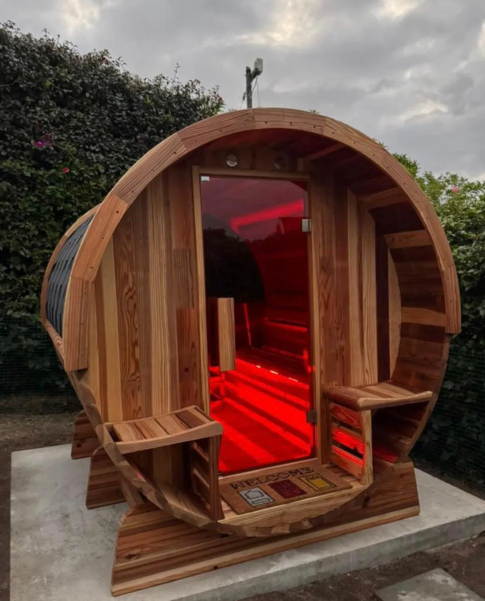 2-3- Person Sauna (Infrared + Traditional Heater),